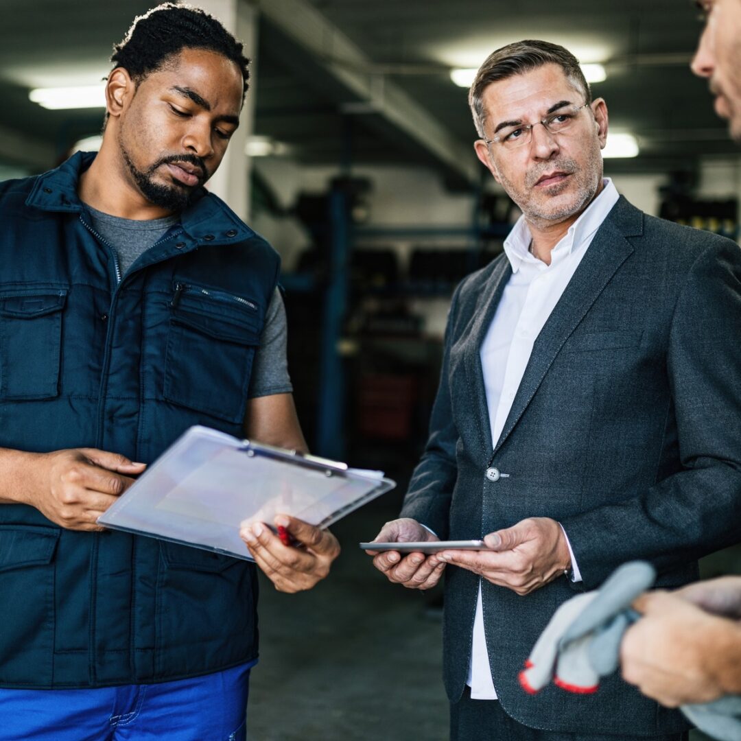 Une nouvelle machine dans l’atelier